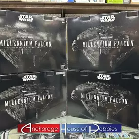 Well look what just landed.

The Millennium Falcon Perfect Grade.

Quiz time: What was the main sound they used for the engines on the Millennium Falcon?