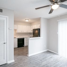 Open floor living room