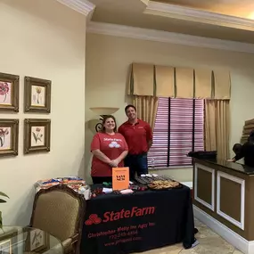 Having fun with our friends here Kitterman Woods Apartments!