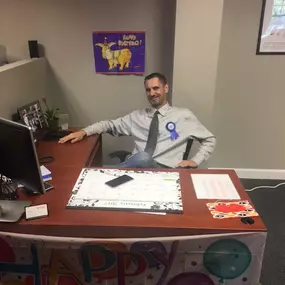 A very special happy birthday to team member Andy!