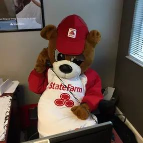 Neighbear took over the phones today!