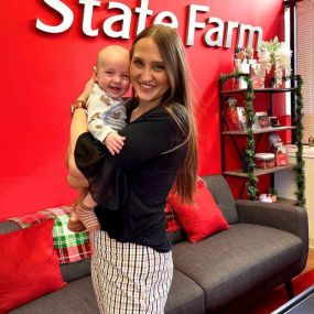 Celebrating 2023 with a new baby! Happy New Year from the Rachel Johnson State Farm insurance team Stafford, VA