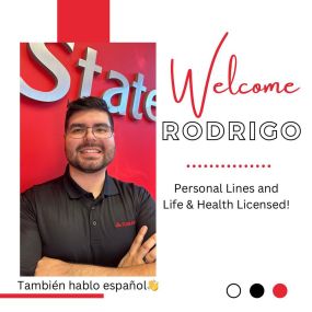 Welcome to the team, Rodrigo! We are happy to have you join our State Farm family! ❤️ Pasa y saluda alguna vez????☺️