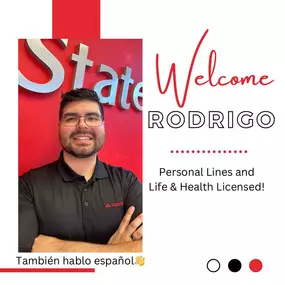 Welcome to the team, Rodrigo! We are happy to have you join our State Farm family! ❤️ Pasa y saluda alguna vez????☺️