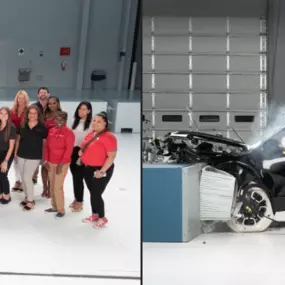 Had the incredible opportunity to visit the Insurance Institute for Highway Safety (IIHS) headquarters. We got to see how the safety of vehicles are tested and ways we can improve in this industry to make our highways safer. ????????️