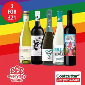 3 for £21 on selected wines