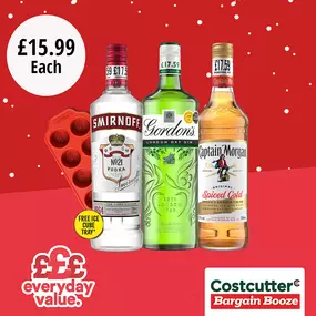 £15.99 on selected spirits
