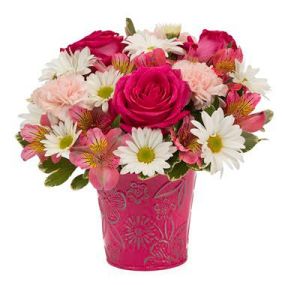 Springtime Garden Bouquet - Welcome spring with this punch of pink!