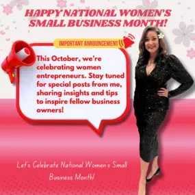 Happy National Women’s Small Business Month!