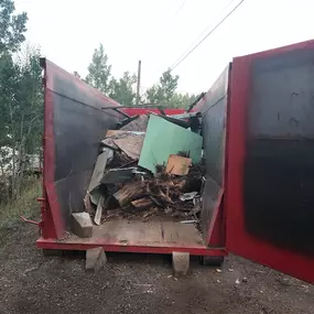 40-yard dumpster