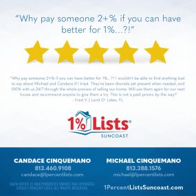 Bild von 1 Percent Lists Suncoast | Michael & Candace Cinquemano, REALTORS