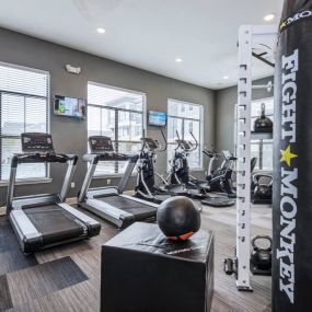 Fully equipped fitness center