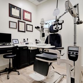 Our Eye Exam Room in Houston