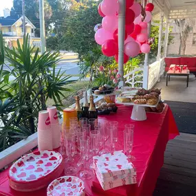 Happy Valentine’s Day!!! ????Celebrating with brunch on the porch and extra time to just enjoy being together❤️ We hope everyone has the best day!