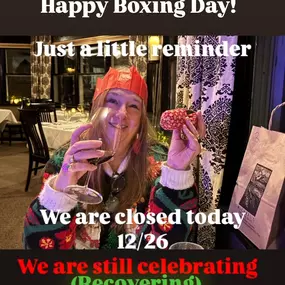 Are you still celebrating? Are you trying to recover from all the festivities? Either way we are with you. Just a little reminder we are closed today, the day after Christmas to take a bit more of a break. We will catch you tomorrow and the rest of the holiday week open our regular hours until New Year’s Day when we will be closed.
#holidayhours #celebrate #seeyousoon #vtcollection #themadrivervalley #waitsfield #vermont