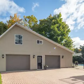 Absolute Overhead Door Service house with new garage
