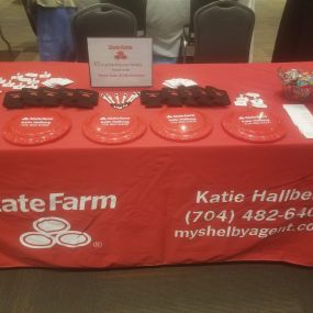 Who wants some State Farm swag?