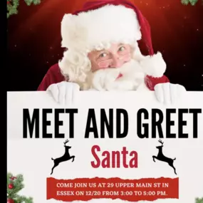 Our Santa event is almost here !!! Mark your calendars for Friday December 20th! Come between 3pm - 5pm. Text us or call if you plan to come !