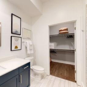 Bathroom with Closet