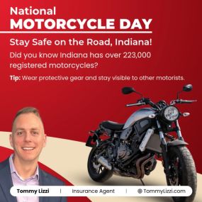 Today is National Motorcycle Day!