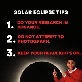 Solar Eclipse Tips!