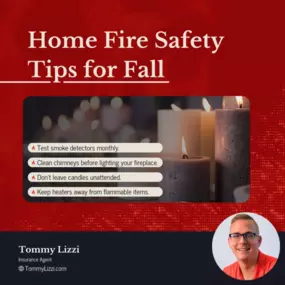 As temperatures drop, many of us turn on fireplaces or space heaters, so it's important to stay safe. ???? Follow these fire safety tips to prepare your home for fall. If you're unsure about your home insurance coverage, let's connect to ensure your policy covers fire-related risks. ????