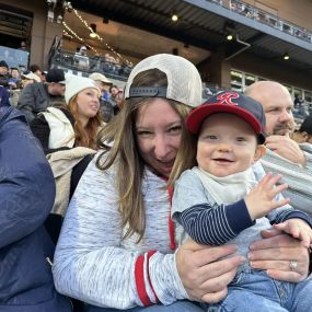 I love this awesome team so much (Stacie not pictured)! They care deeply about our customers and community and honor our mission every day to HELP PEOPLE! We had such a fun team outing last night at the Tacoma Rainiers game with our spouses and support us.