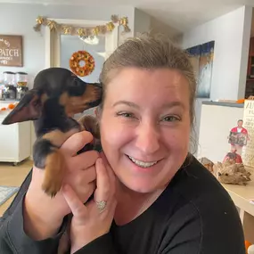 We had the sweetest little visitor today! Thank you, Gary and Holly, for bringing by sweet little 8 week old Gracie. I have to say she’s probably the cutest little State Farm customer! ????????