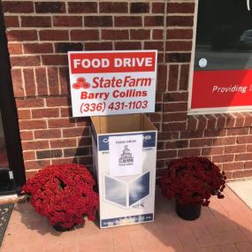 Drop off your food drive donations to our agency!