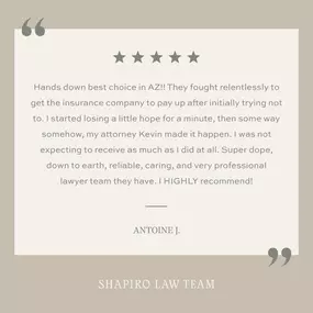 Review for shapiro law team mesa az