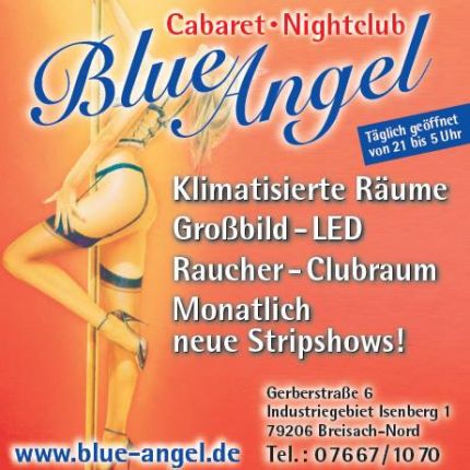 Logo da Blue Angel Cabaret