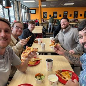 Happy National Pizza Day! Approximately 10 acres of pizza are consumed in the U.S. each day and about an acre of that is in our office! Of course we couldn’t resist eating lunch at CiCi’s Pizza today to celebrate. How many slices of pizza do you think you could eat in one sitting?