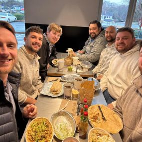 In our office, we like to do some team bonding and one of the ways we do this is over great food! One of the places we frequent most often is Chipotle. What is your go to order at Chipotle?
— eating lunch at Chipotle Mexican Grill.