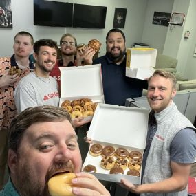 Happy 102 years of State Farm! Today we are celebrating Founders Day with donuts on National Donut Day! ????????