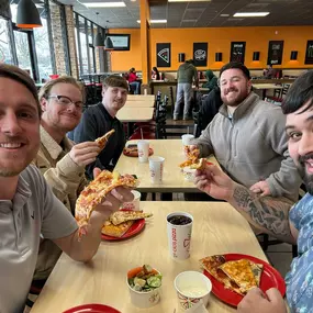 Happy National Pizza Day! Approximately 10 acres of pizza are consumed in the U.S. each day and about an acre of that is in our office! Of course we couldn’t resist eating lunch at CiCi’s Pizza today to celebrate. How many slices of pizza do you think you could eat in one sitting?