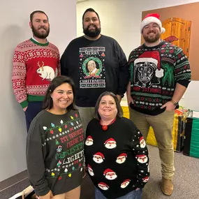 Happy Ugly Christmas Sweater Day! Whose ugly Christmas sweater is your favorite?????????????