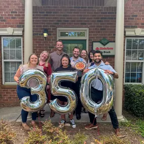 We’ve accomplished a goal we set for our agency and today we were able to cross it off our list!
350 Google Reviews- 
- We couldn’t do it without the help of our awesome customers! You guys make our jobs so much fun.