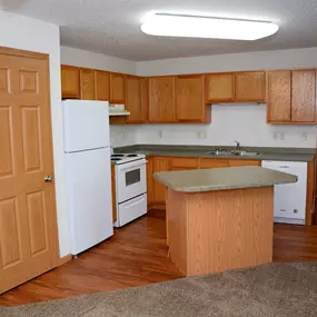 Kitchen at Northridge Apartments, Pine City, MN, 55063
