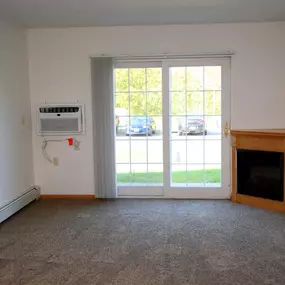 Living room at Northridge Apartments, Pine City, 55063