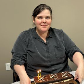 First office birthday celebration this year!  Happy Birthday Kayce!
