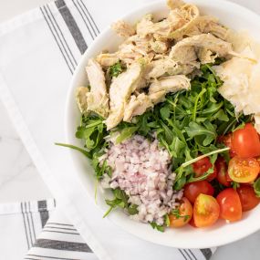 Arugula Salad with chicken