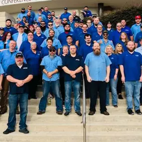 Team members of Michael's Keys Locksmith posing for a group photo.