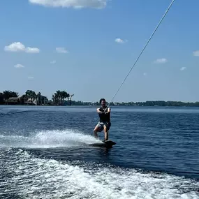 Some fun on the lake!