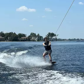 Some fun on the lake!