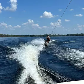 Some fun on the lake!