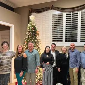 Some pictures from our end of year get together, we're already missing the holiday season!