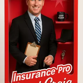 Protecting what matters most, one customer at a time.  Meet Insurance Pro Craig - your trusted partner in coverage and confidence