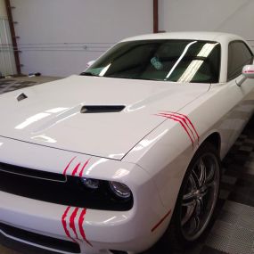 Window Tint Fernanda Diaz- white challenger window tint