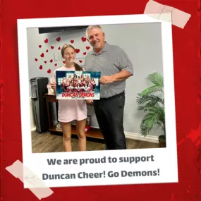 Rusty England - State Farm Insurance Agent
We are proud to support Duncan Cheer! Go Demons!