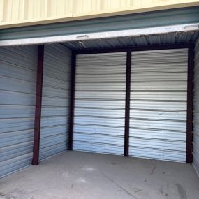 Inside view of a storage unit at Byers Self Storage in Carlsbad, NM